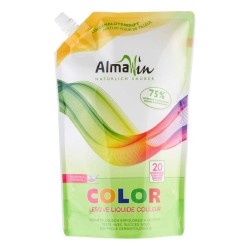 Detergent rufe lichid, AlmaWin Ecopack, Color, Floare de tei, 1,5 l