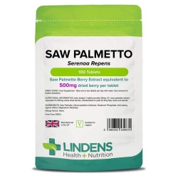 Saw Palmetto 500 mg, 100 tablete, Lindens